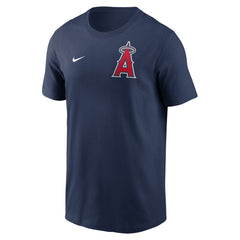 Navy Los Angeles Angels Nike 2-Hit T-Shirt