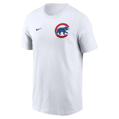 White Chicago Cubs Nike 2-Hit T-Shirt