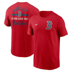 Red Boston Red Sox Nike 2-Hit T-Shirt