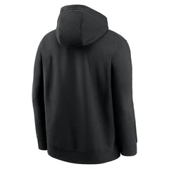 Black Pittsburgh Pirates Nike Logo Club Fleece Hoodie