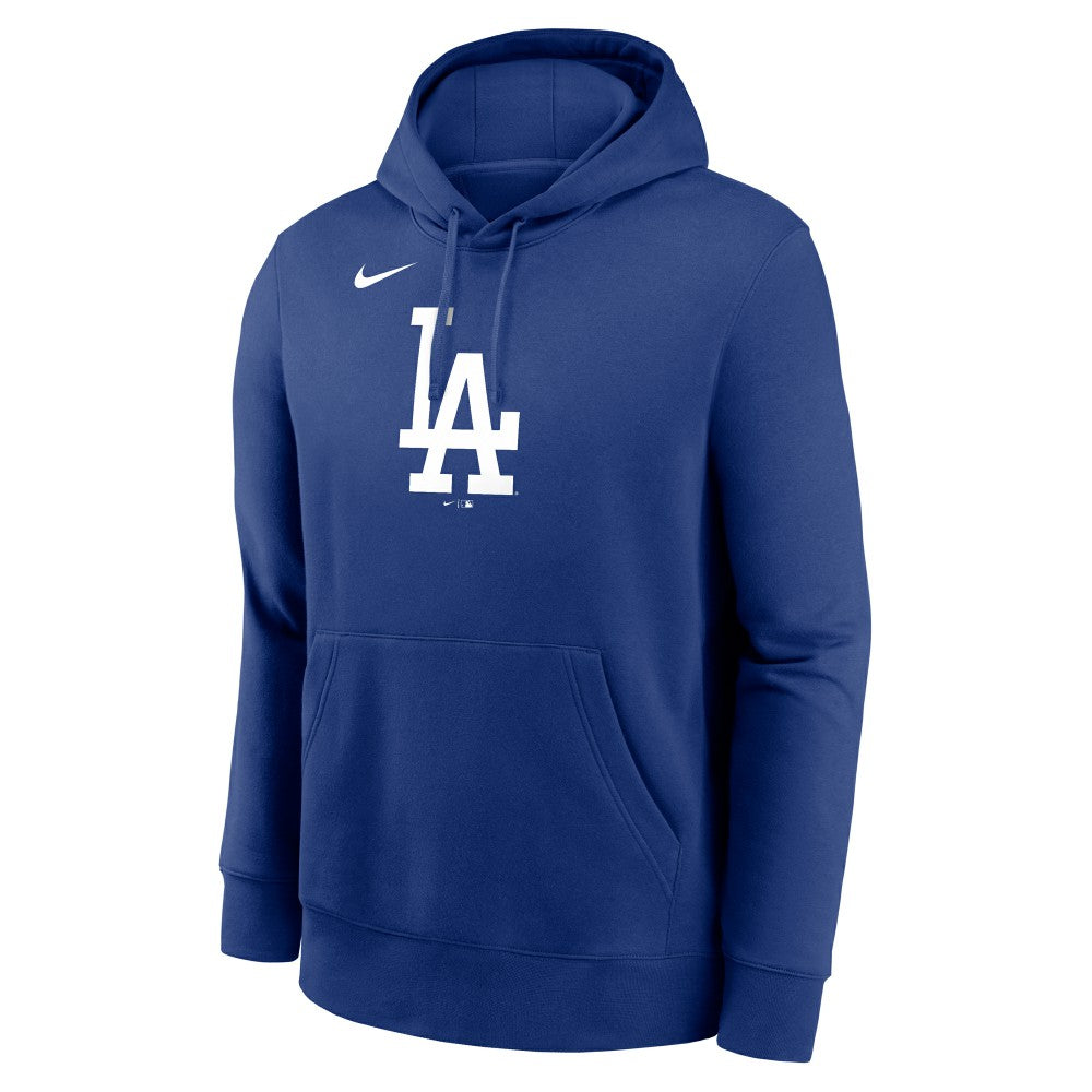 Royal Los Angeles Dodgers Nike Logo Club Fleece Hoodie