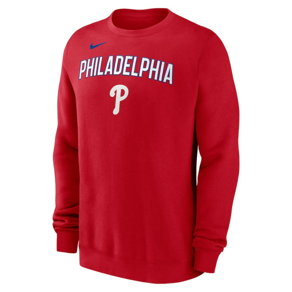 Red Philadelphia Phillies Nike Sweatshirt