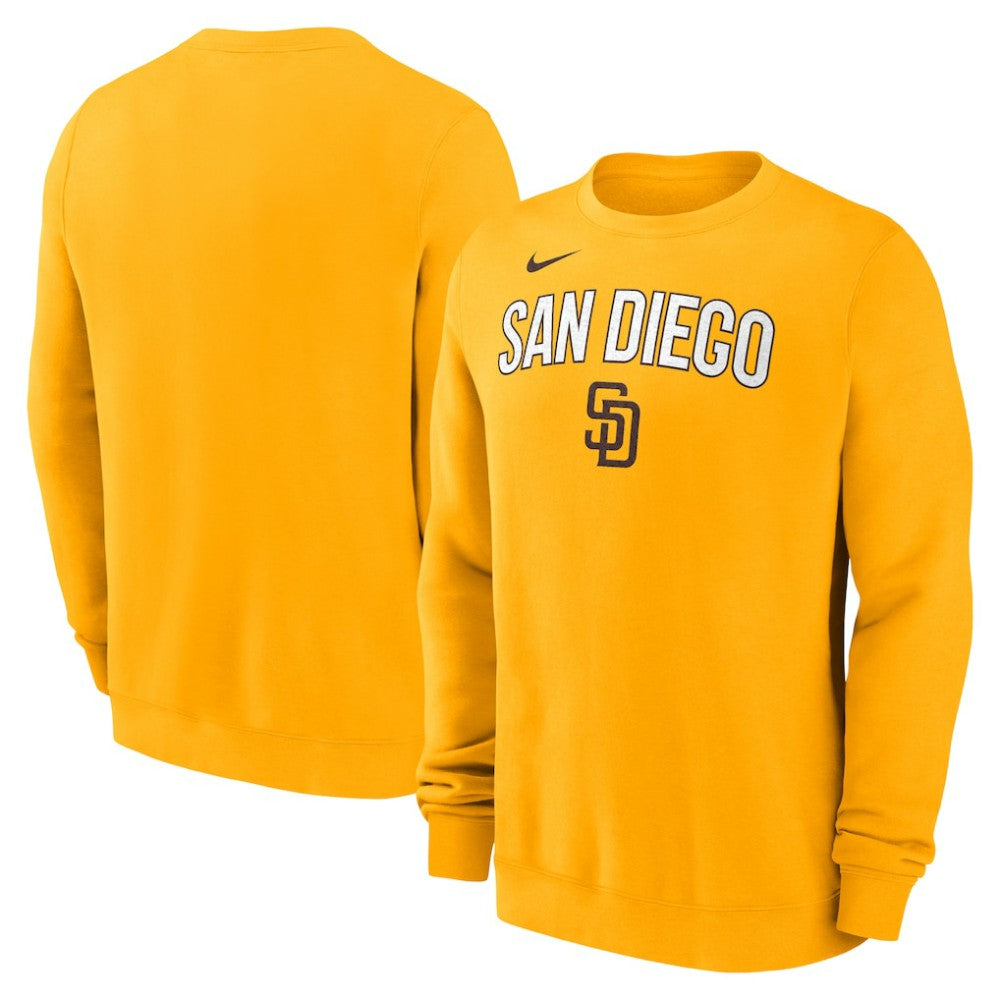 Gold San Diego Padres Nike Sweatshirt
