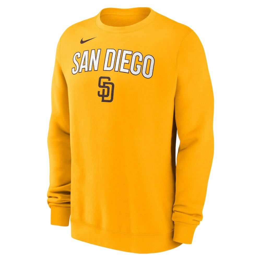 Gold San Diego Padres Nike Sweatshirt