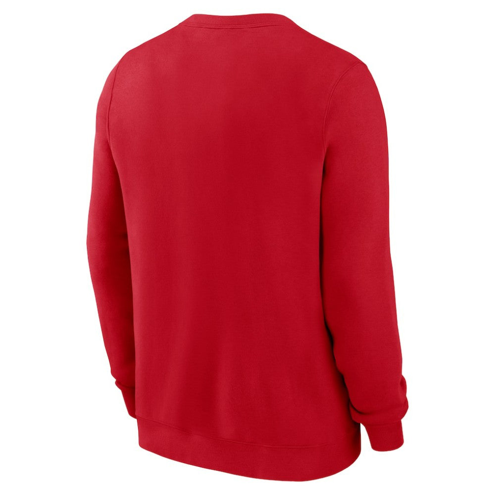 Red Atlanta Braves Nike Sweatshirt