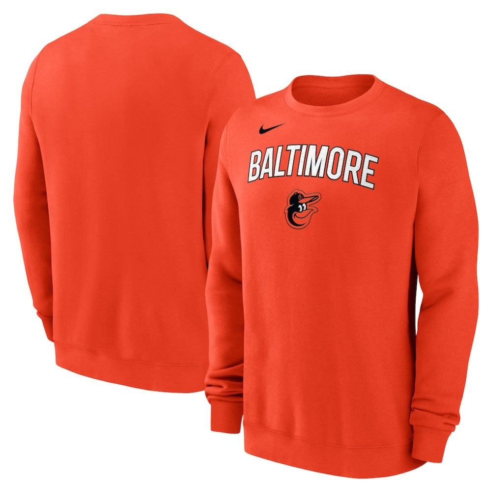 Orange Baltimore Orioles Nike Sweatshirt