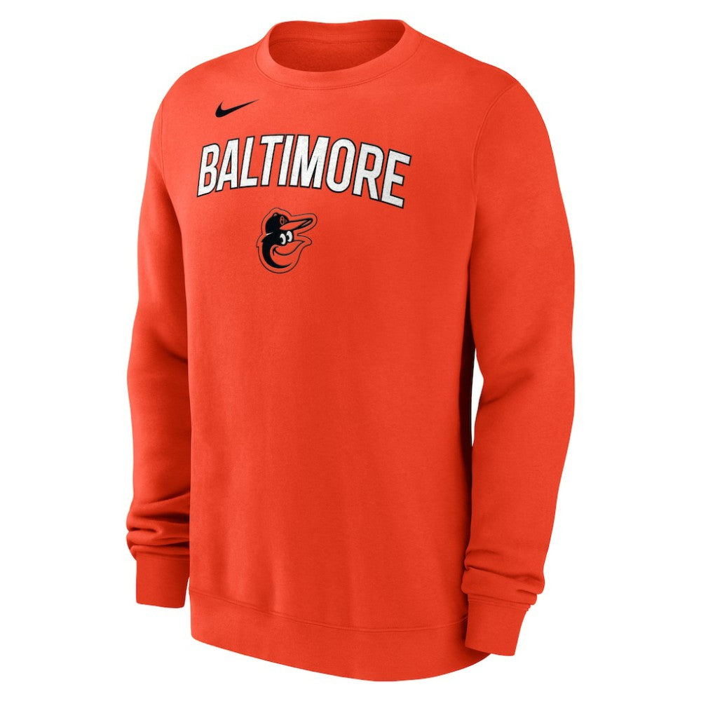 Orange Baltimore Orioles Nike Sweatshirt