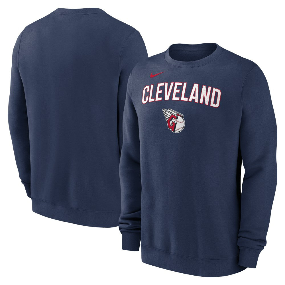 Navy Cleveland Guardians Nike Sweatshirt