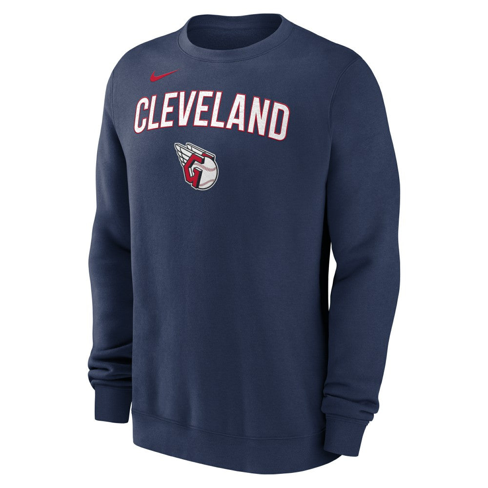 Navy Cleveland Guardians Nike Sweatshirt