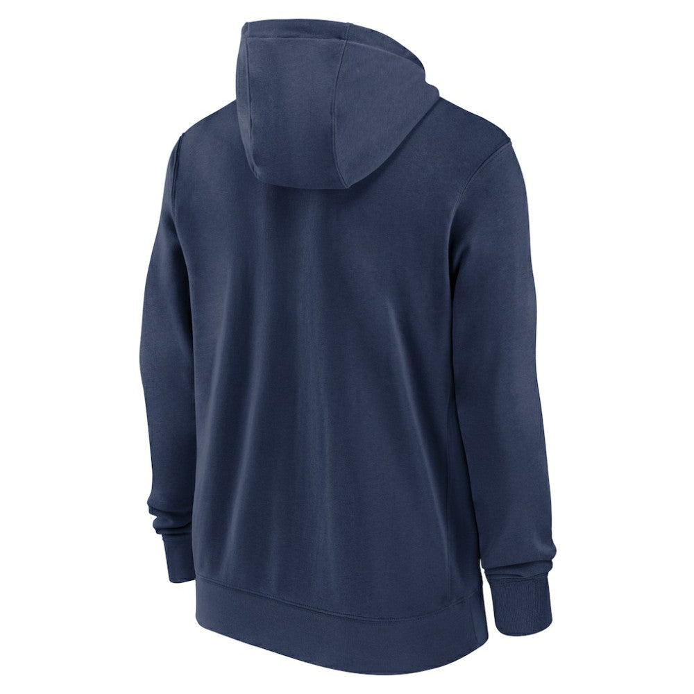 Navy Minnesota Twins Nike Knockout Script Full-Zip Hoodie