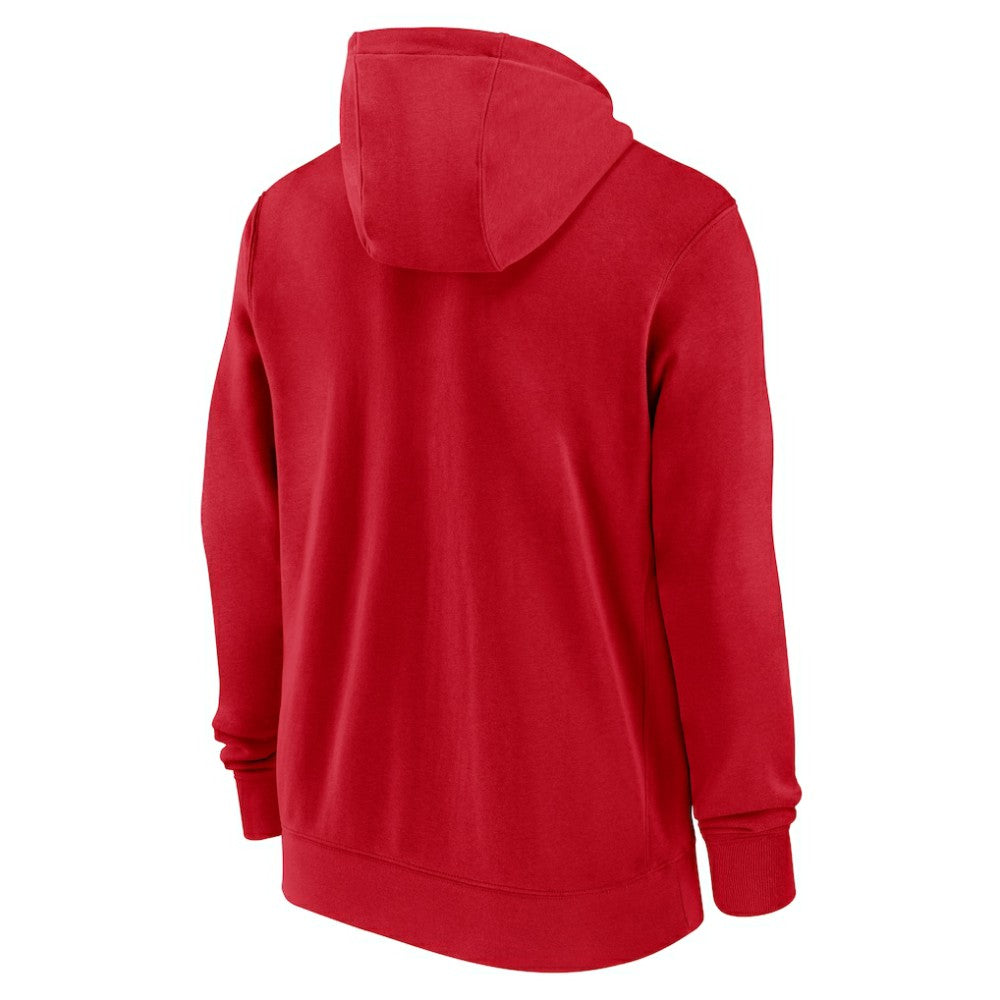 Red St. Louis Cardinals Nike Knockout Script Full-Zip Hoodie