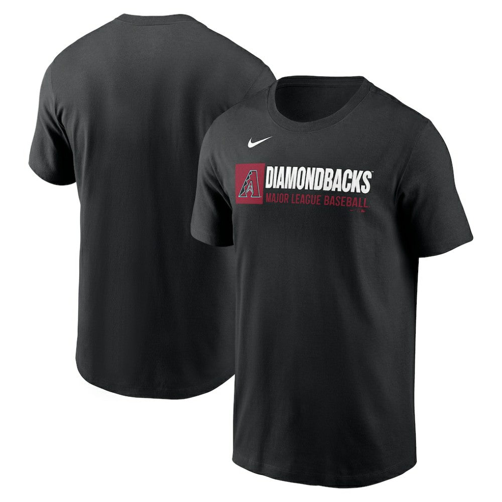 Black Arizona Diamondbacks Nike Team Block T-Shirt