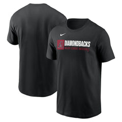 Black Arizona Diamondbacks Nike Team Block T-Shirt