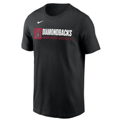 Black Arizona Diamondbacks Nike Team Block T-Shirt