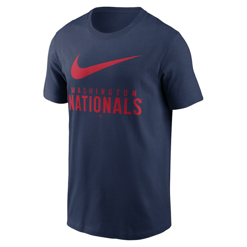 Navy Washington Nationals Nike Swoosh T-Shirt