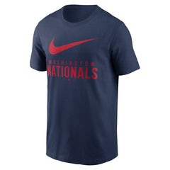 Navy Washington Nationals Nike Swoosh T-Shirt