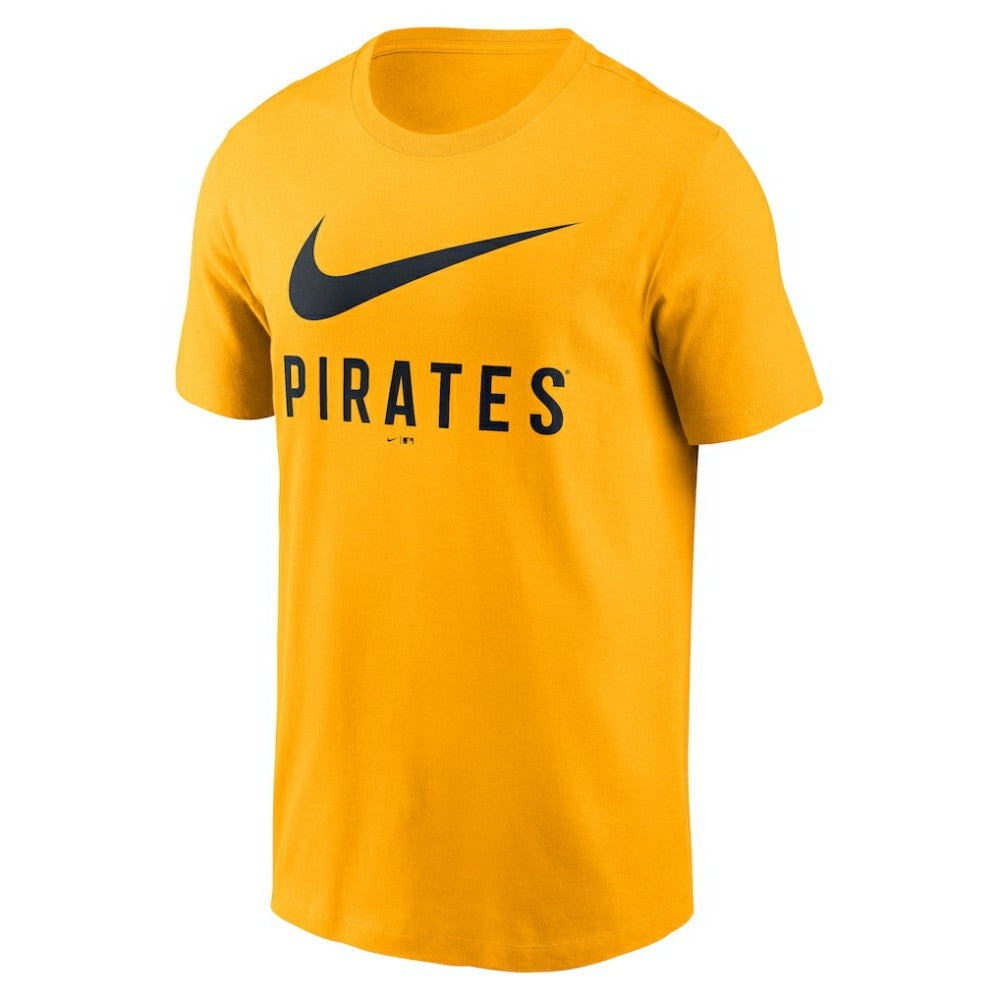 Gold Pittsburgh Pirates Nike Swoosh T-Shirt