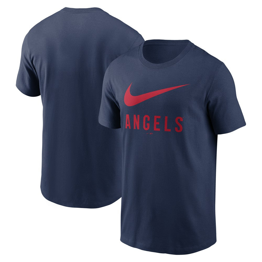 Navy Los Angeles Angels Nike Swoosh T-Shirt