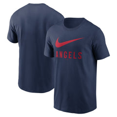 Navy Los Angeles Angels Nike Swoosh T-Shirt
