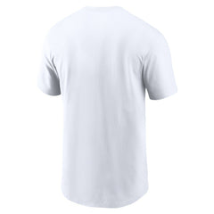 White Chicago Cubs Nike Swoosh T-Shirt