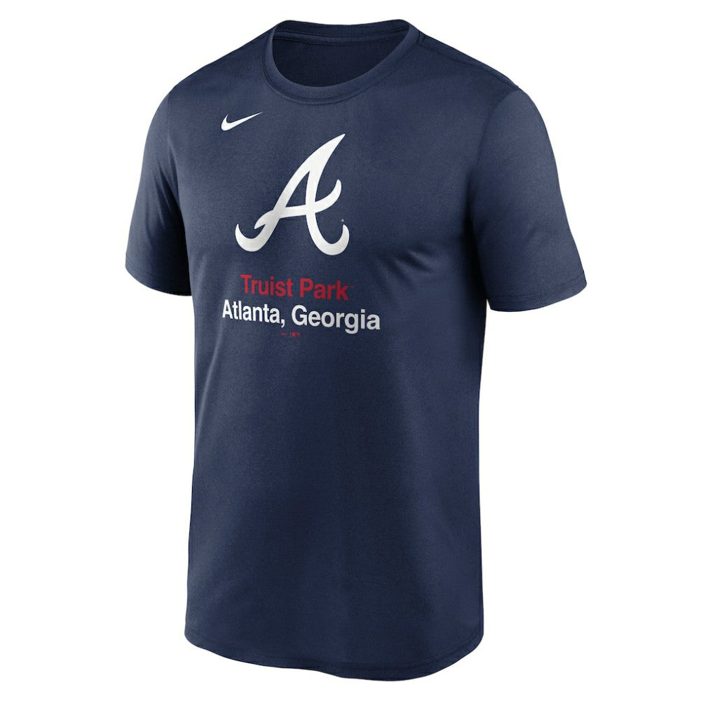 Navy Atlanta Braves Nike Stadium Legend Performance T-Shirt
