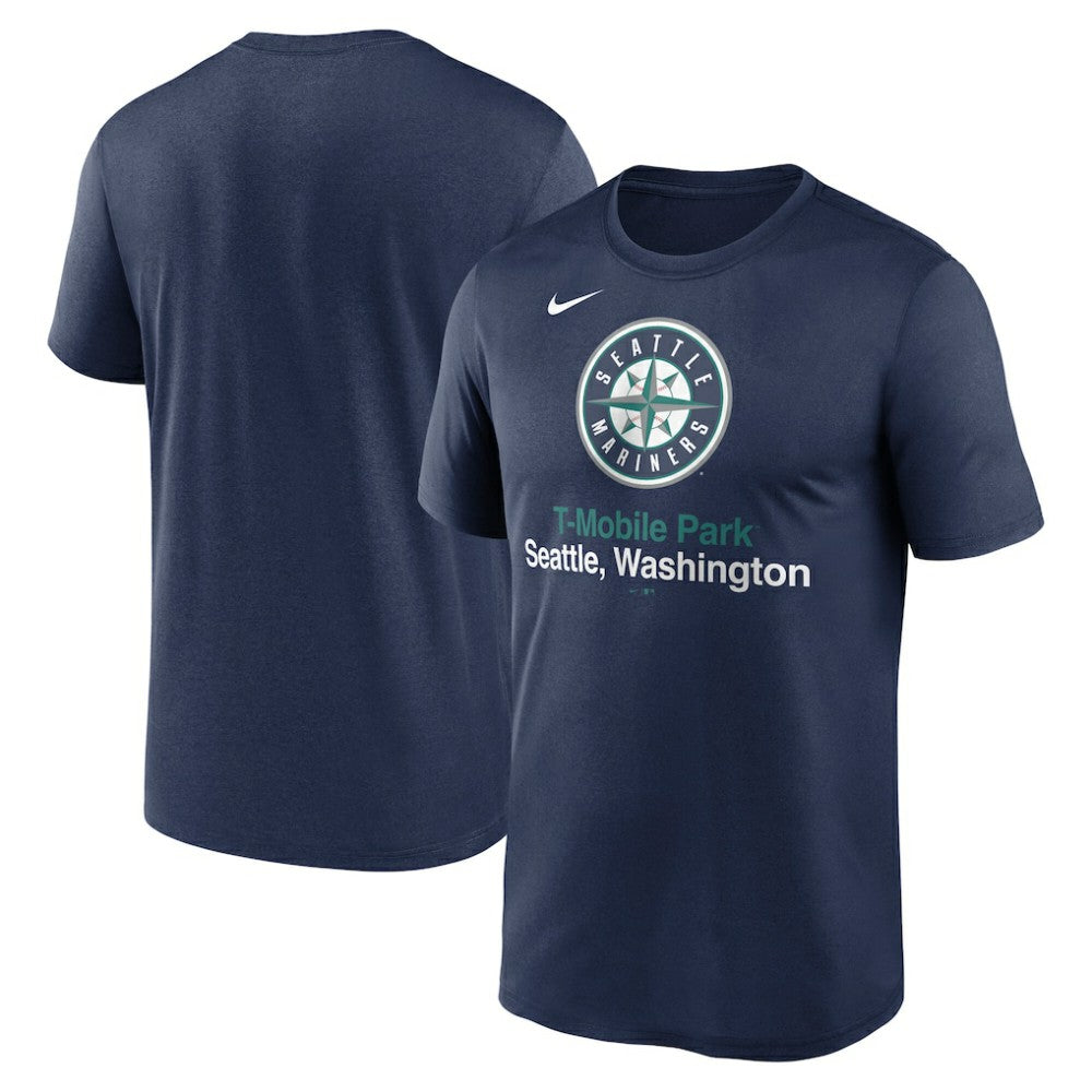 Navy Seattle Mariners Nike Stadium Legend Performance T-Shirt