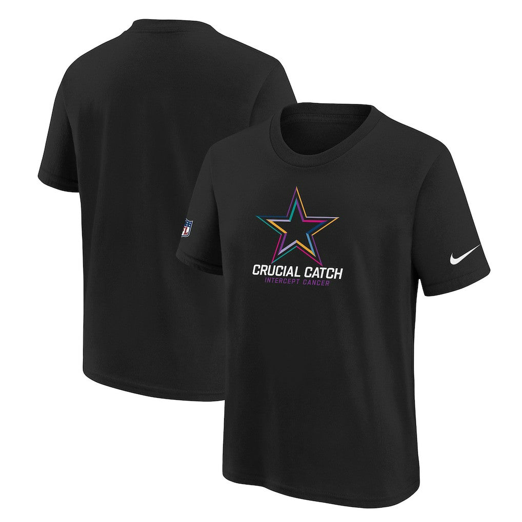 Youth 2024 NFL Crucial Catch T-Shirt - Dallas Cowboys T-shirts