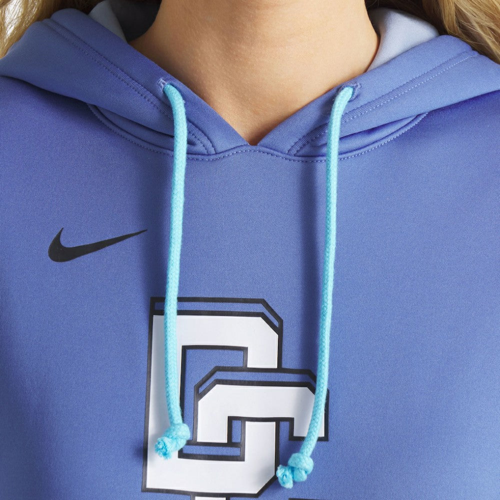 Blue Washington Nationals Nike Women's 2025 City Connect Authentic Collection Therma-FIT Hoodie
