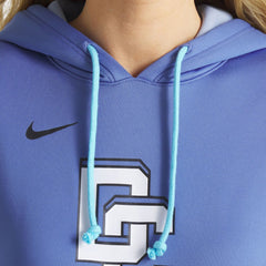 Blue Washington Nationals Nike Women's 2025 City Connect Authentic Collection Therma-FIT Hoodie
