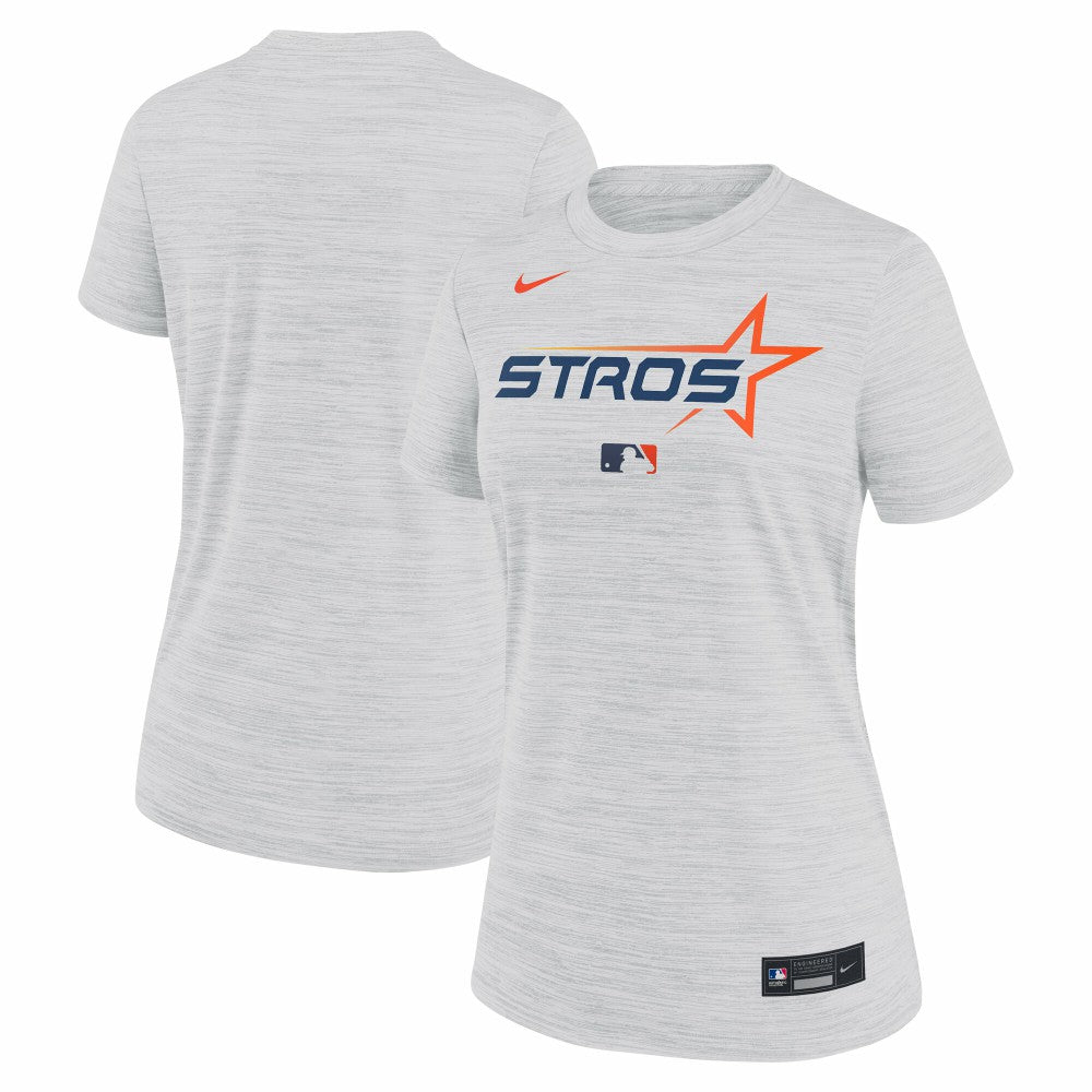White Houston Astros Nike Women's 2025 City Connect Authentic Collection Velocity Dri-FIT T-Shirt