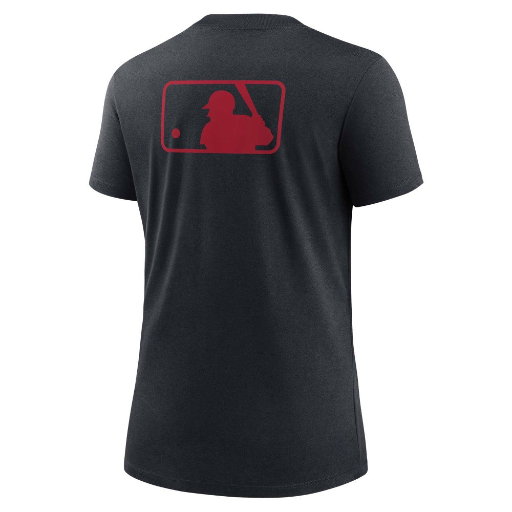 Navy Minnesota Twins Nike Women's Authentic Collection Early Work Tri-Blend T-Shirt