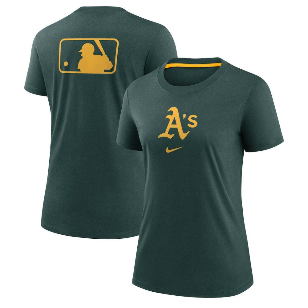 Green Athletics Nike Women's Authentic Collection Early Work Tri-Blend T-Shirt