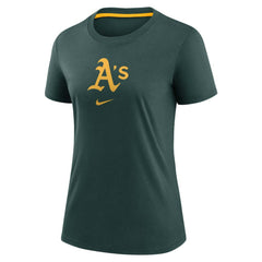Green Athletics Nike Women's Authentic Collection Early Work Tri-Blend T-Shirt