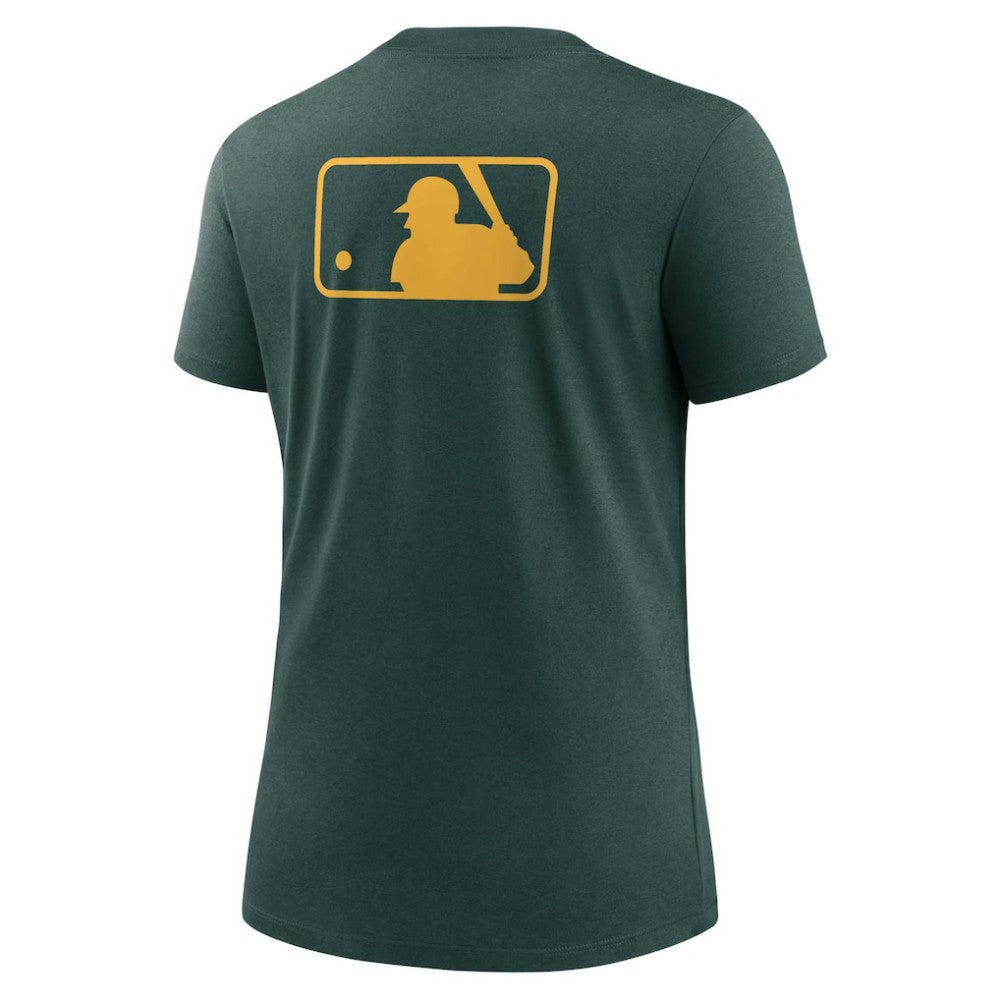 Green Athletics Nike Women's Authentic Collection Early Work Tri-Blend T-Shirt
