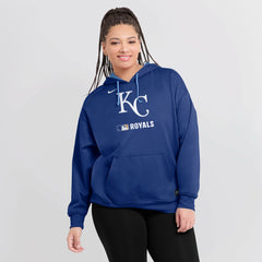 Royal Kansas City Royals Nike Women's Authentic Collection Therma-FIT Hoodie
