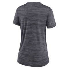 Black Miami Marlins Nike Women's Authentic Collection Velocity Dri-FIT T-Shirt