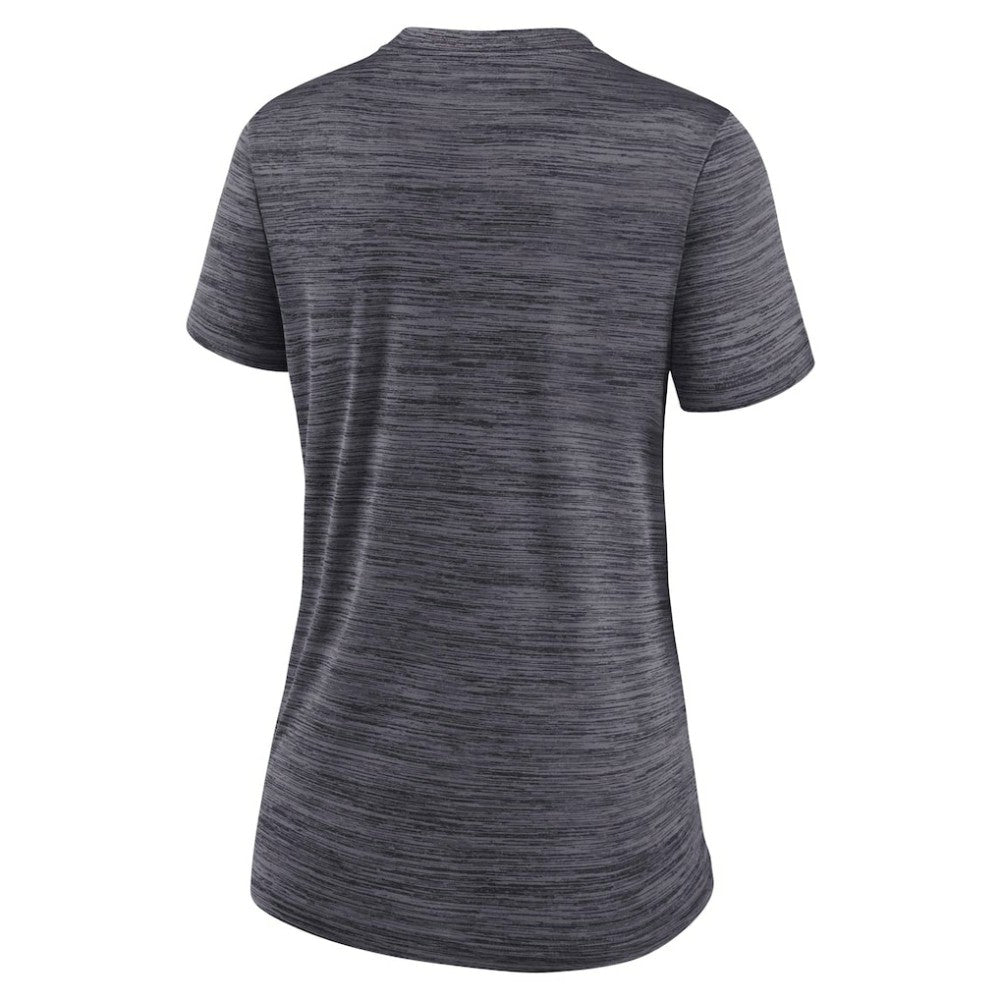 Black Pittsburgh Pirates Nike Women's Authentic Collection Velocity Dri-FIT T-Shirt