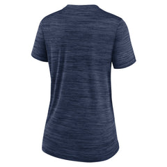 Navy Los Angeles Angels Nike Women's Authentic Collection Alternate Logo Velocity Dri-FIT  T-Shirt