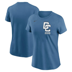 Blue Washington Nationals Nike Women's 2025 City Connect Wordmark T-Shirt