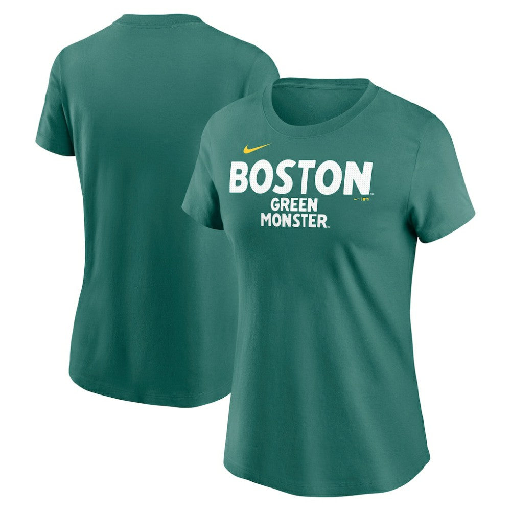 Green Boston Red Sox Nike Women's 2025 City Connect Wordmark T-Shirt