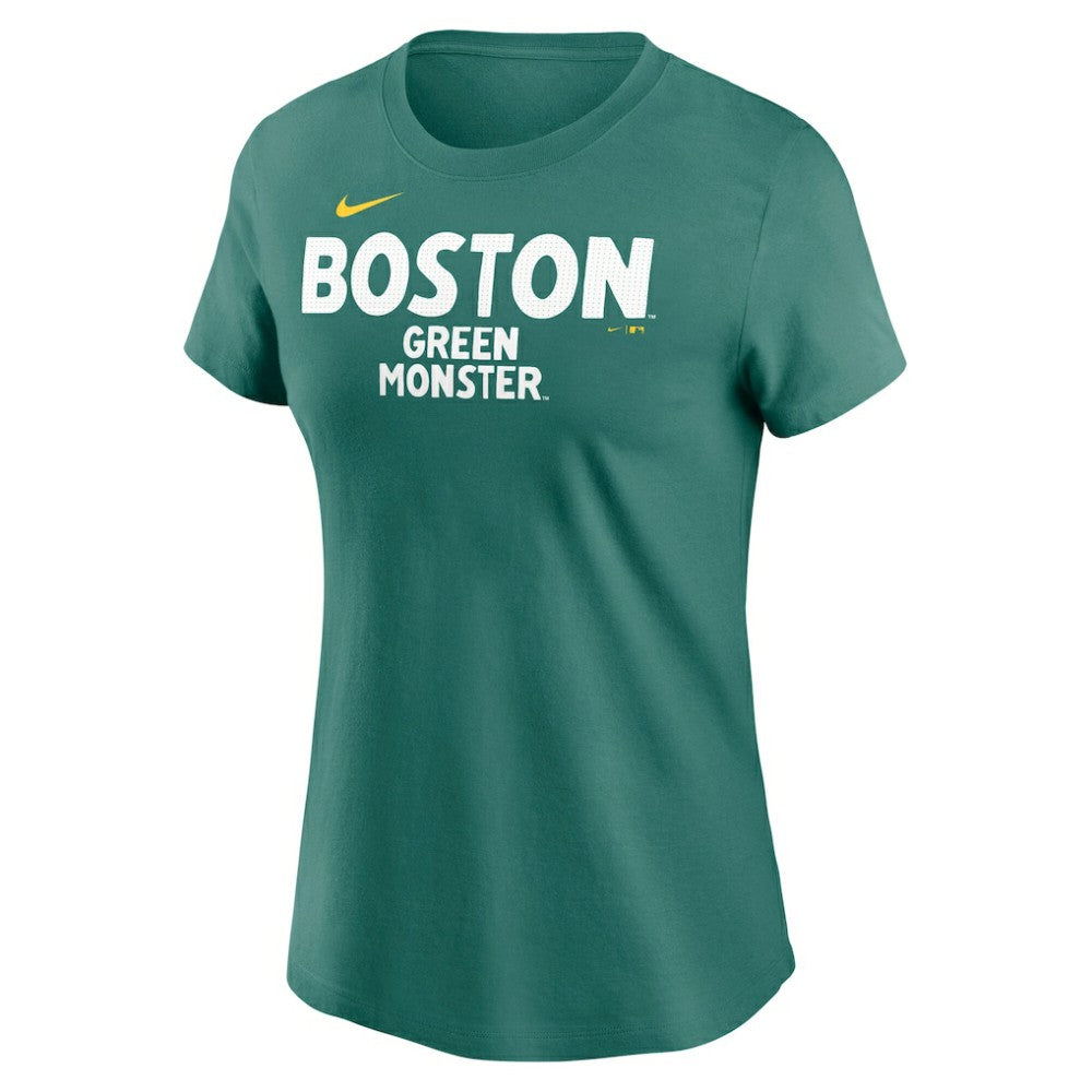 Green Boston Red Sox Nike Women's 2025 City Connect Wordmark T-Shirt