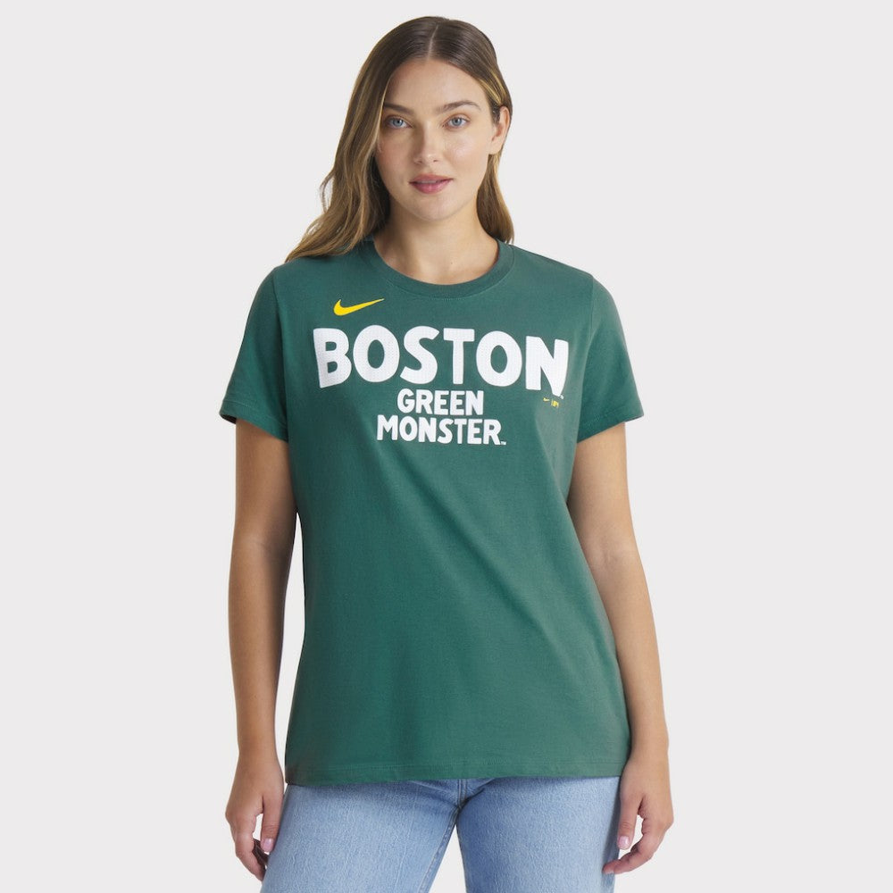 Green Boston Red Sox Nike Women's 2025 City Connect Wordmark T-Shirt