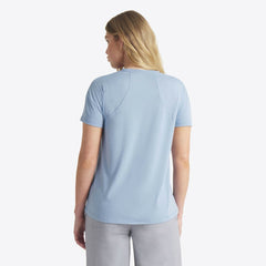 Blue Washington Nationals Nike Women's 2025 City Connect Flowy Fashion Tri-Blend Dri-FIT T-Shirt