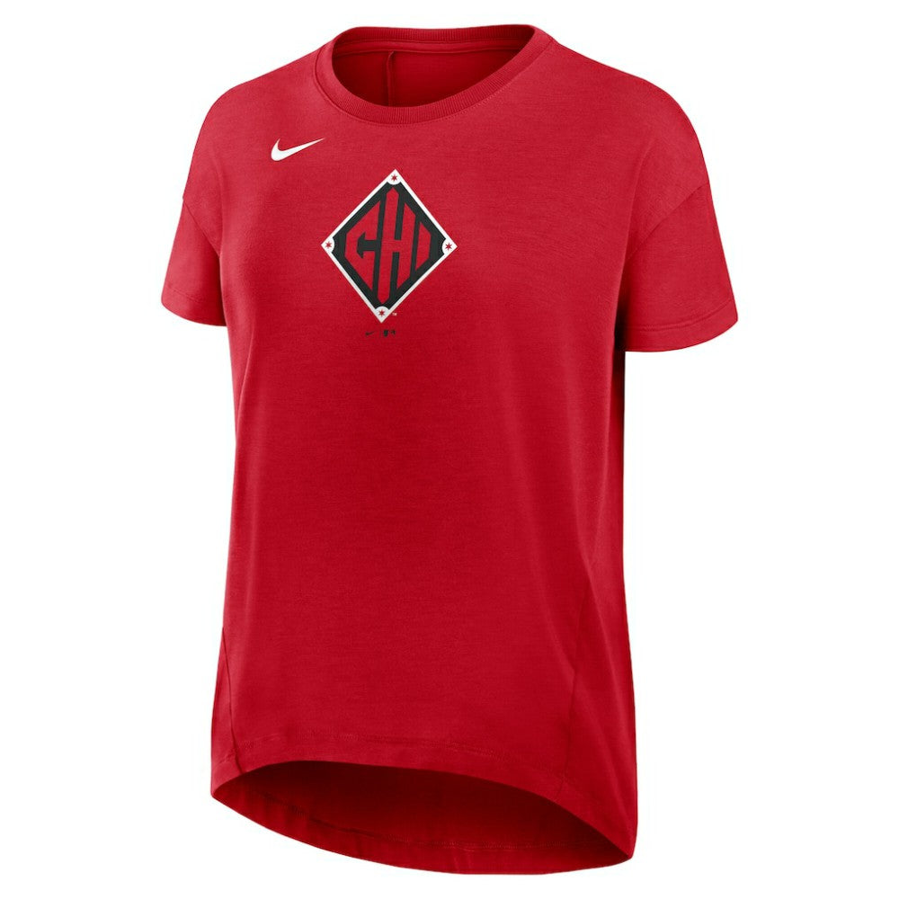 Red Chicago White Sox Nike Women's 2025 City Connect Flowy Fashion Tri-Blend Dri-FIT T-Shirt