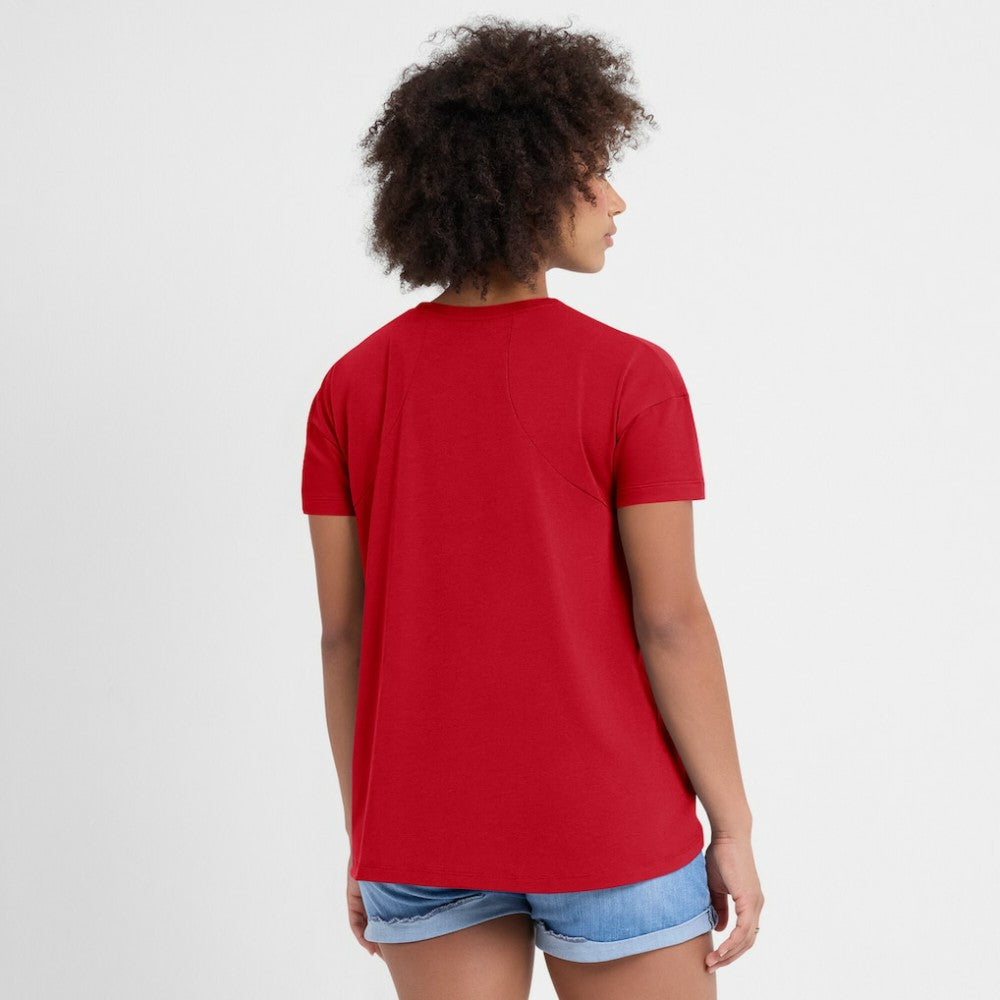 Red Chicago White Sox Nike Women's 2025 City Connect Flowy Fashion Tri-Blend Dri-FIT T-Shirt