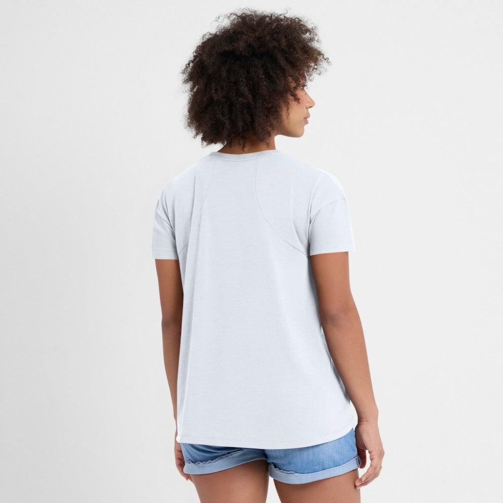 White Colorado Rockies Nike Women's 2025 City Connect Flowy Fashion Tri-Blend Dri-FIT T-Shirt