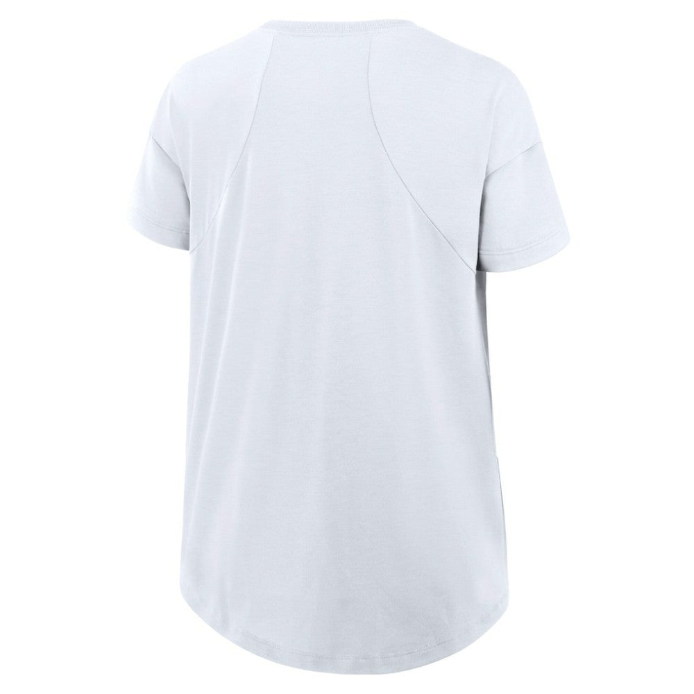White Colorado Rockies Nike Women's 2025 City Connect Flowy Fashion Tri-Blend Dri-FIT T-Shirt