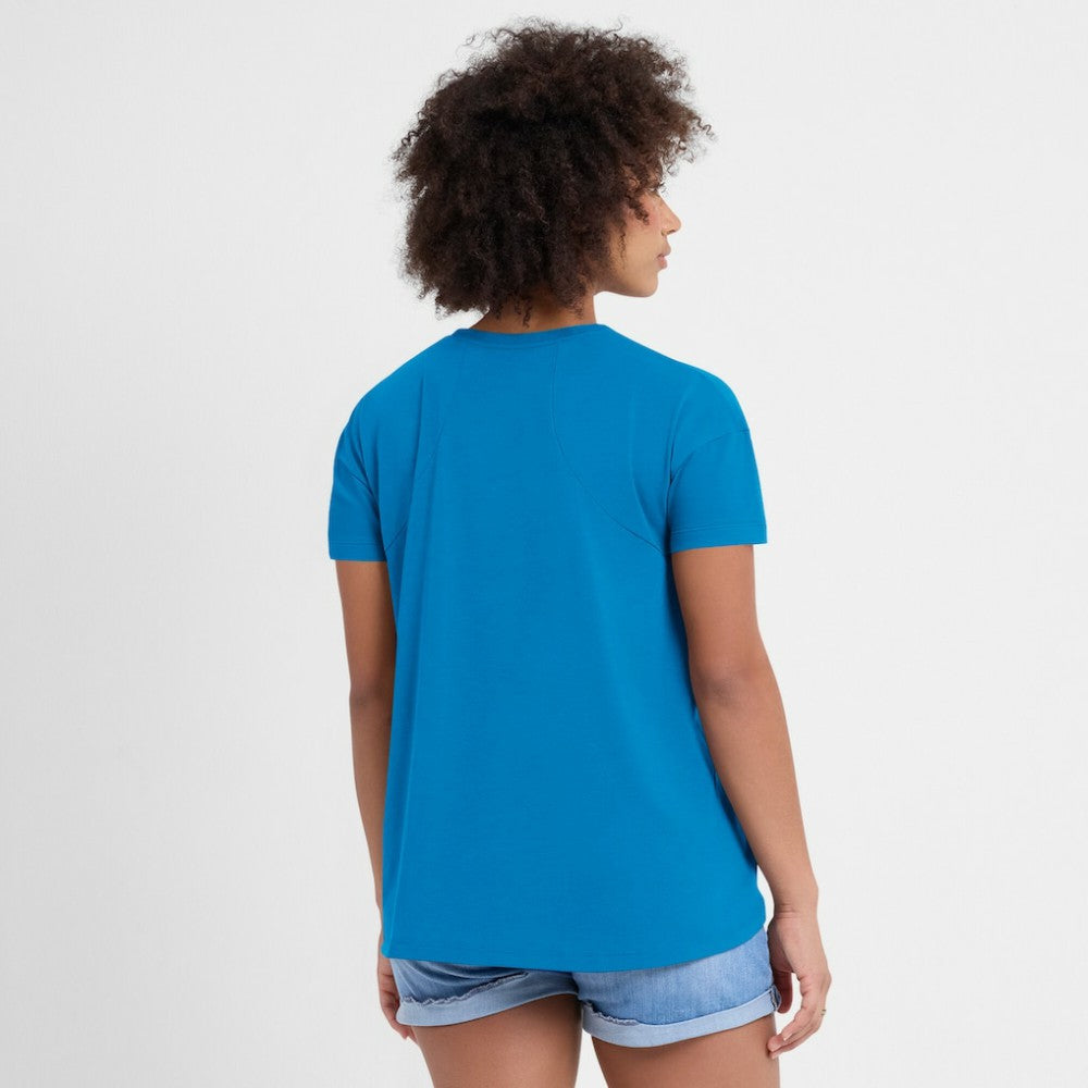 Blue Philadelphia Phillies Nike Women's 2025 City Connect Flowy Fashion Tri-Blend Dri-FIT T-Shirt