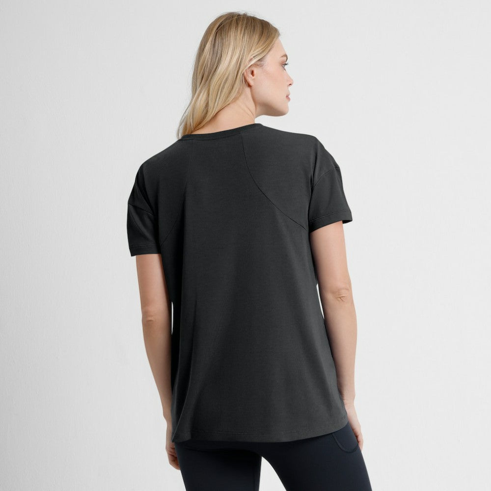 Black San Francisco Giants Nike Women's 2025 City Connect Flowy Fashion Tri-Blend Dri-FIT T-Shirt