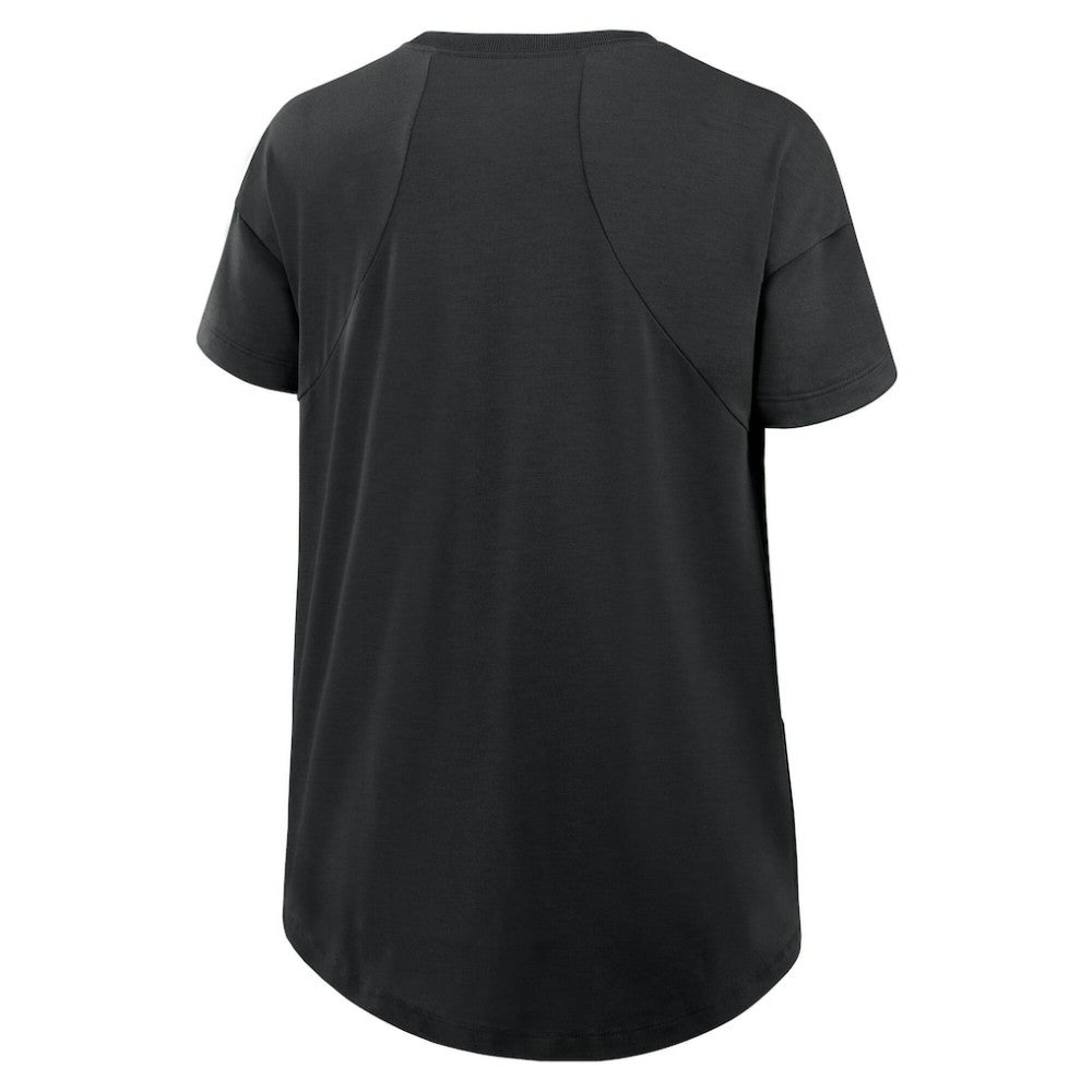 Black San Francisco Giants Nike Women's 2025 City Connect Flowy Fashion Tri-Blend Dri-FIT T-Shirt